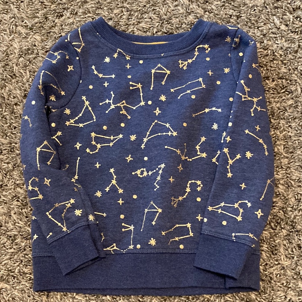 Cat & Jack Constellation Sweatshirt 3T